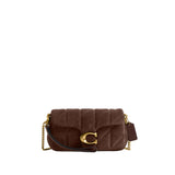 COACH Quilted Suede Tabby 19 Chain Crossbody Handbag