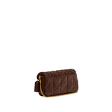 COACH Quilted Suede Tabby 19 Chain Crossbody Handbag