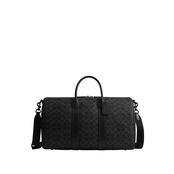 COACH Signature Canvas Compass 45 Duffle Bag