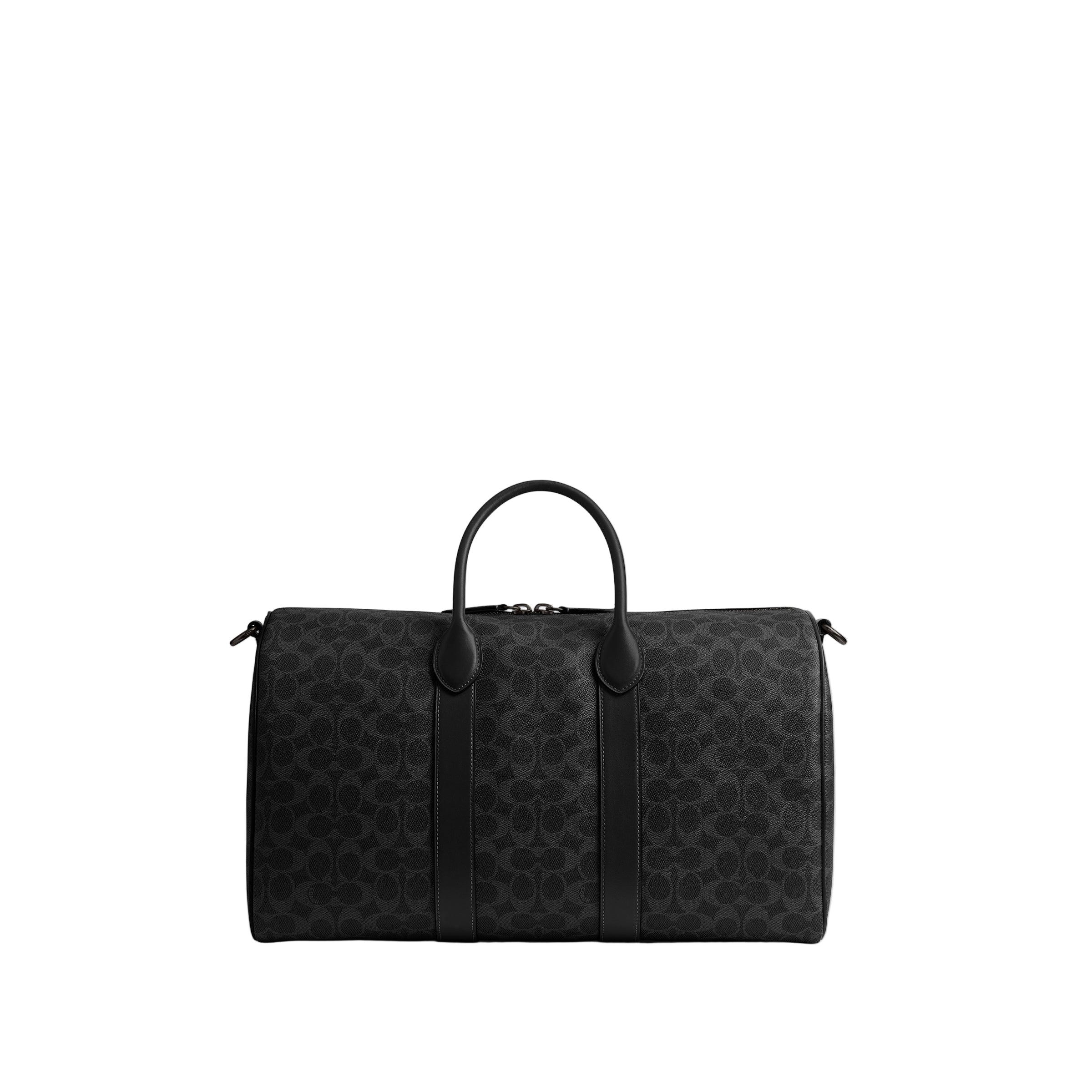 COACH Signature Canvas Compass 45 Duffle Bag