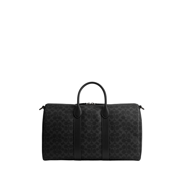 COACH Signature Canvas Compass 45 Duffle Bag