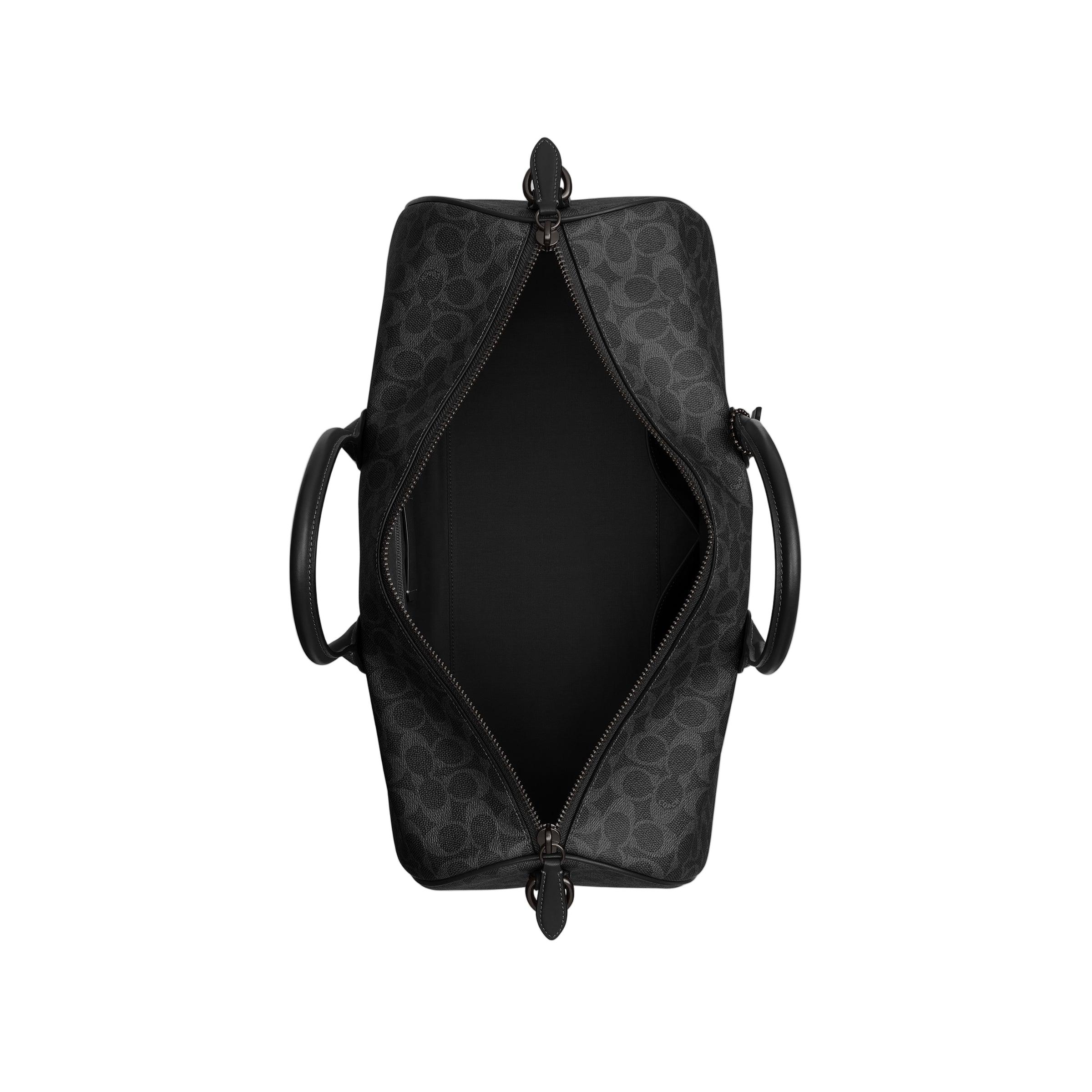 COACH Signature Canvas Compass 45 Duffle Bag