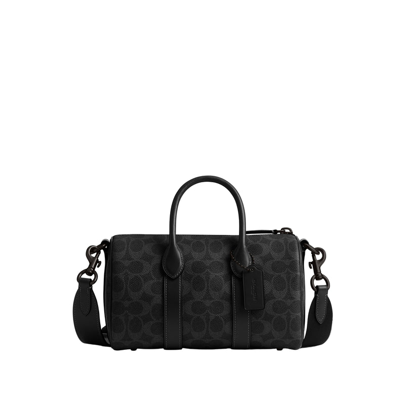 COACH Signature Canvas Compass 25 Duffle Bag