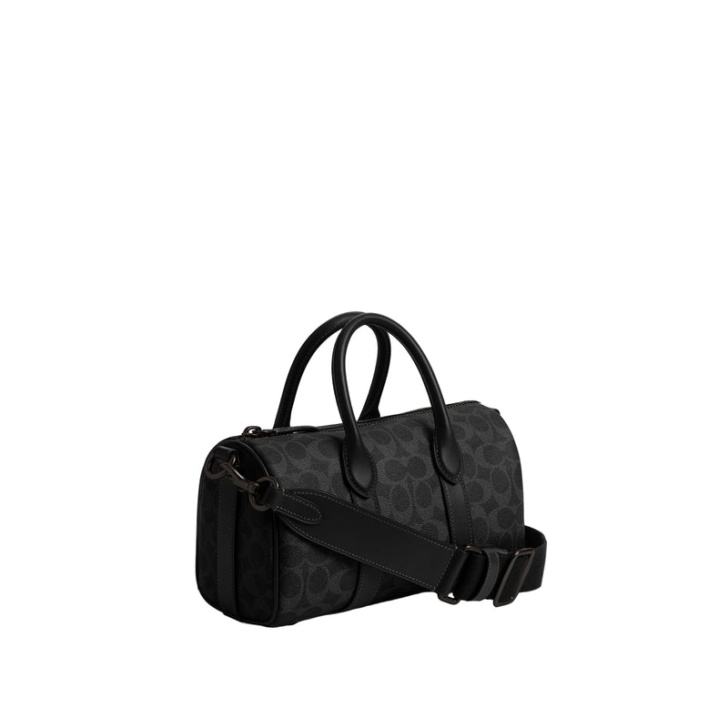 COACH Signature Canvas Compass 25 Duffle Bag