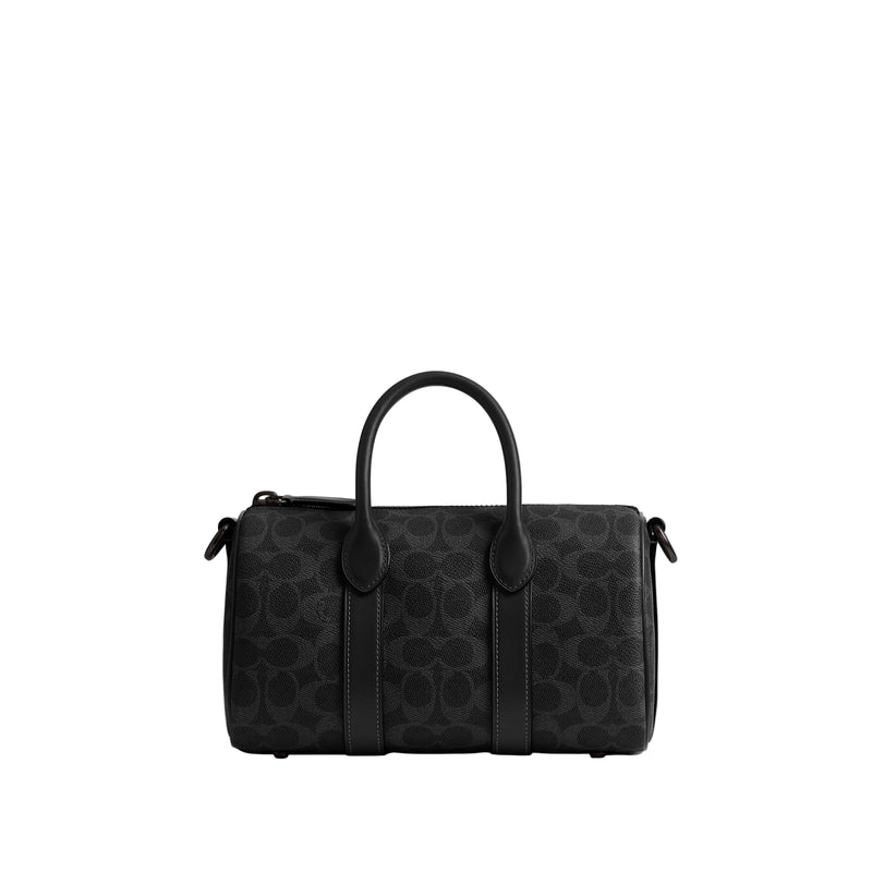 COACH Signature Canvas Compass 25 Duffle Bag