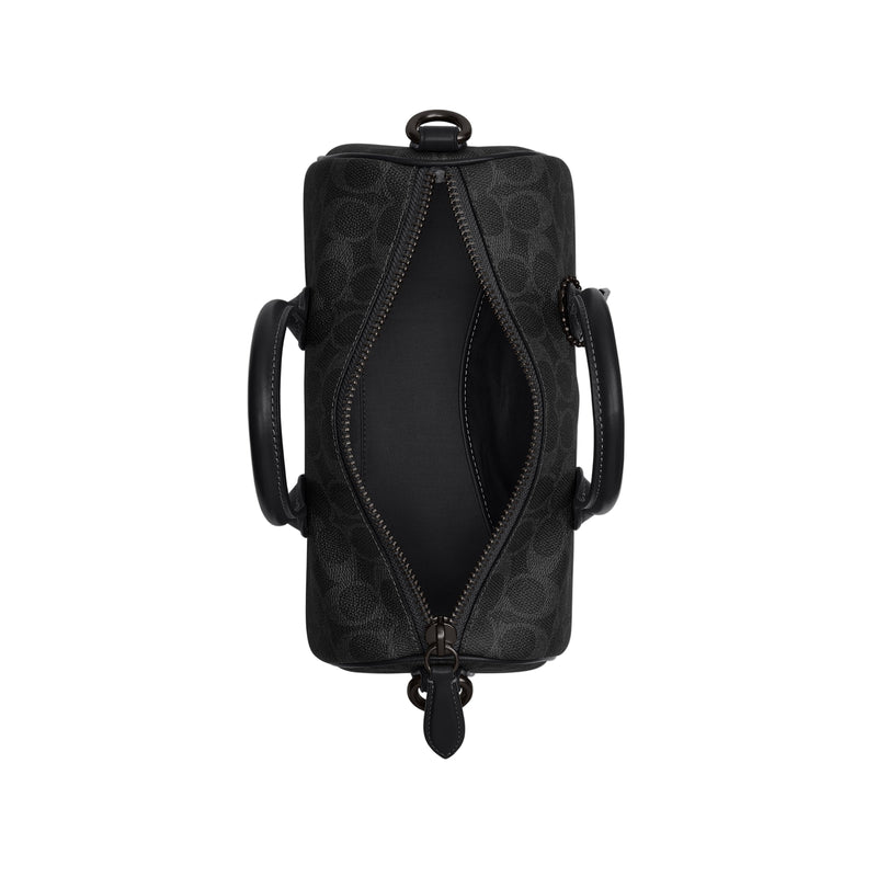 COACH Signature Canvas Compass 25 Duffle Bag