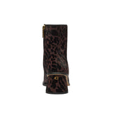 Coach Womens Leopard Print Gigi Bootie Boots