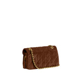 Coach Quilted Suede Tabby 26 Shoulder Handbag