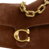 Coach Suede Chain Tabby 30 Shoulder Handbag