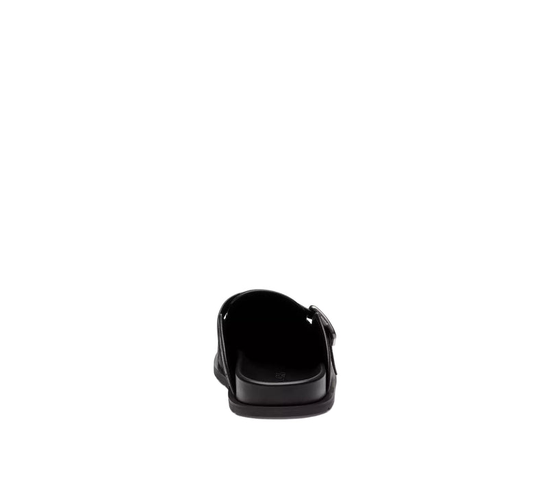 Coach Mens Signature Jacquard Buckle Clogs