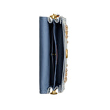 Coach Tabby 26 Denim Crystal Shoulder Handbag
