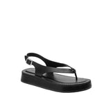 COACH Womens Sculpted C Platform Thong Sandals