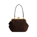 COACH Kisslock Frame 27 Shoulder Handbag