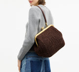 COACH Kisslock Frame 27 Shoulder Handbag