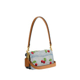COACH Cherry Embroidery Tabby 20 Shoulder Handbag