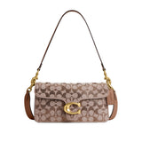 COACH Crystal Signature Jacquard Tabby 26 Shoulder Handbag