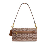 COACH Crystal Signature Jacquard Tabby 26 Shoulder Handbag