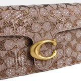 COACH Crystal Signature Jacquard Tabby 26 Shoulder Handbag