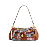 COACH Floral Applique Tabby 26 Shoulder Handbag