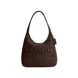 COACH Straw Woven Brooklyn 34 Shoulder Handbag