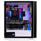 CLX SET Gaming Desktop - Liquid Cooled Intel Core i7 12700KF 3.6GHz 12-Core Processor, 32GB DDR4 Memory, GeForce RTX 3070 8GB GDDR6 Graphics, 500GB M.2 NVMe SSD, 4TB HDD, WiFi, White CLX Edition Sakara ATX Mid-Tower 6 RGB Fans, Windows 11 Home 64-bit