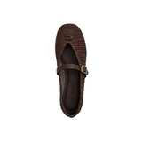 Coach Womens Sculpted C Soft Mary Jane Flats