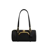 COACH Kisslock Barrel 28 Shoulder Handbag