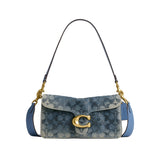 COACH Tabby 26 Signature Denim Shoulder Handbag