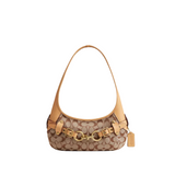 Coach Signature Belted Ergo 26 Shoulder Handbag