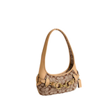 Coach Signature Belted Ergo 26 Shoulder Handbag