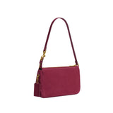 COACH Suede Plaza Shoulder Handbag