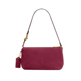 COACH Suede Plaza Shoulder Handbag