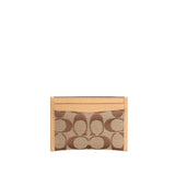 COACH Signature Jacquard Essential Card Case Wallet