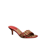 COACH Womens Signature Jacquard Margot Sandals