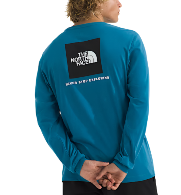 The North Face Mens Evolution Box NSE Long Sleeve T-Shirt