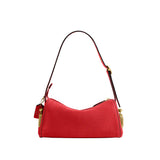 COACH Suede Turnlock Haversack 27 Shoulder Handbag