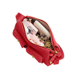 COACH Suede Turnlock Haversack 27 Shoulder Handbag