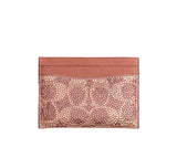COACH Crystal Signature Jacquard Essential Card Case