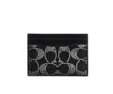 COACH Crystal Signature Jacquard Essential Card Case