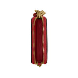 COACH Essential Chain Leather Card Case With Charms