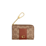 COACH Essential Key Zip Card Case