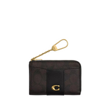 Coach Essential Key Zip Card Case Wallet