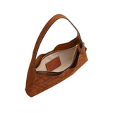 COACH Signature Suede Brookyln 26 Shoulder Handbag