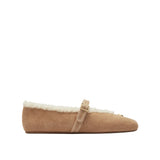 COACH Womens Sculpted C Mary Jane Flat Shoes