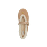 COACH Womens Sculpted C Mary Jane Flat Shoes