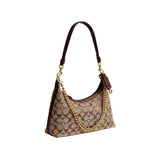 COACH Signature Jacquard Juliette 25 Shoulder Handbag