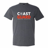 Coast Guard Mens Retro Heather Short Sleeve T-Shirt