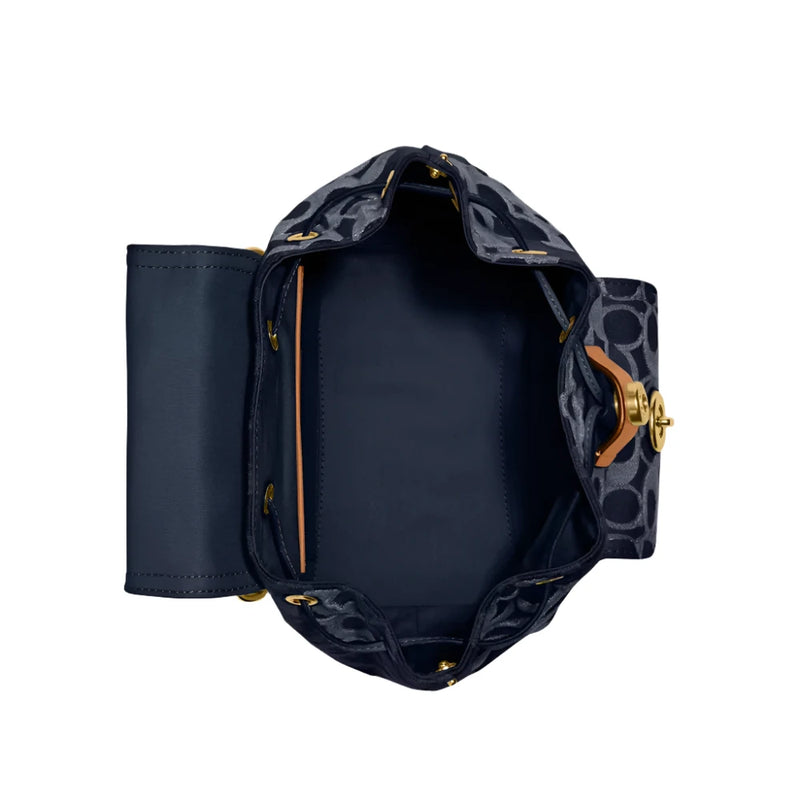coach denim riya backpack 21 in Signature COACH RIYA DENIM BACKPACK -