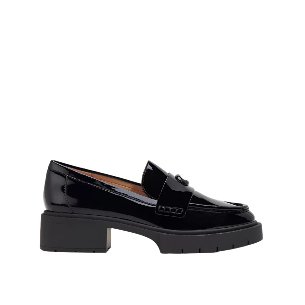 COACH ブラックレザー ローファー 24cm 50%オフ COACH ブラックレザー ローファー 24cm 50%オフ Coach: Black