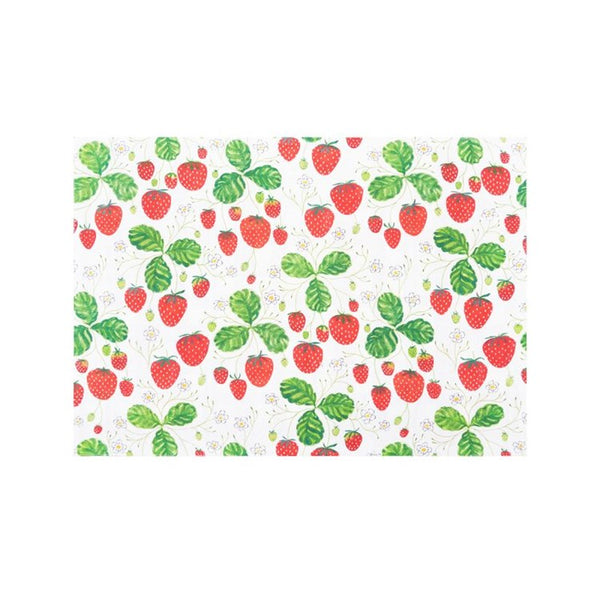 C&F Home Strawberry Patch & Plaid Placemat